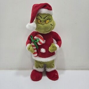Animated Grinch You're A Mean one, Christmas 14"Gemmy Singing Mr. Grinch